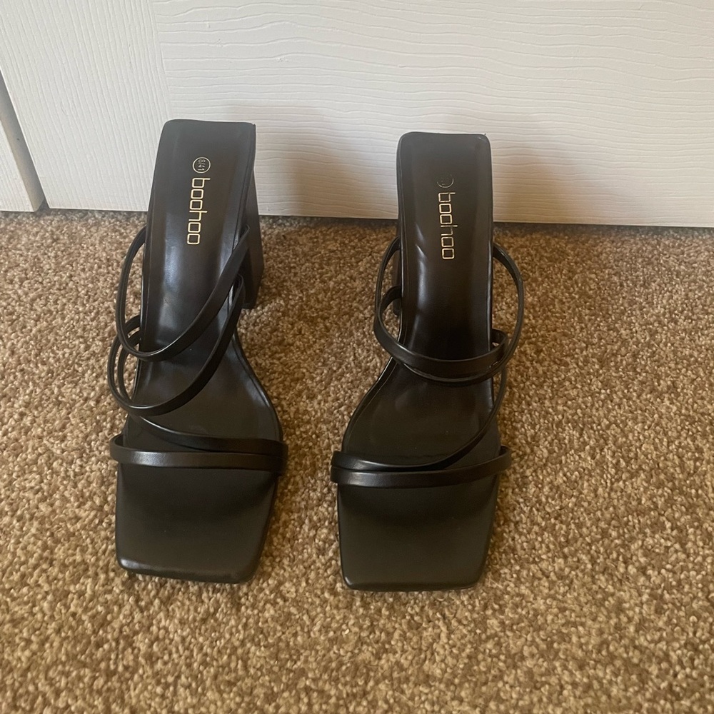 Strappy Block Heels size 10